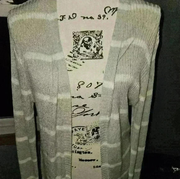 Doe & Rae Womans Long Cardigan Size L - Picture 4 of 11